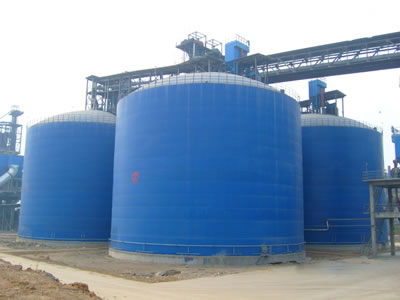 蔚县水泥钢板库改造